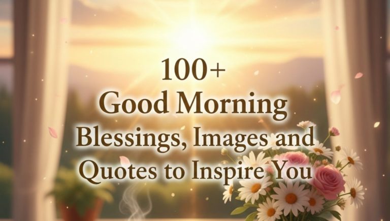 100+ Good Morning Blessings, Images, and Quotes to Inspire You