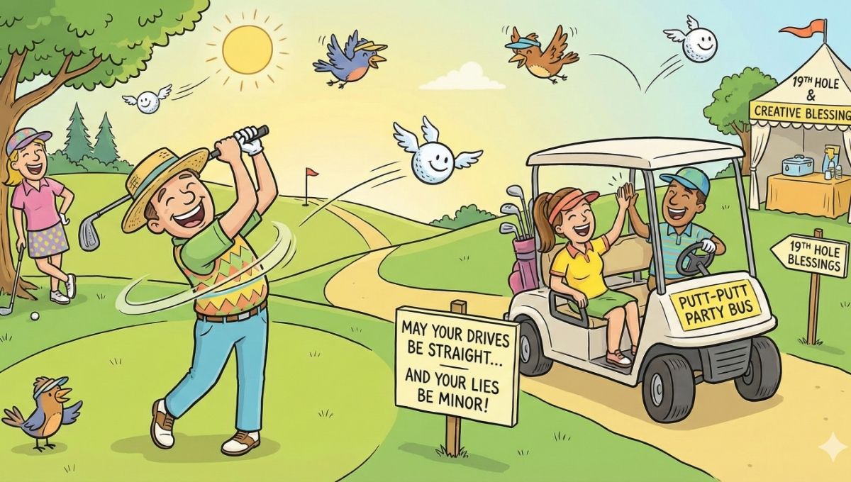 200+ Funny & Creative Golf Blessings