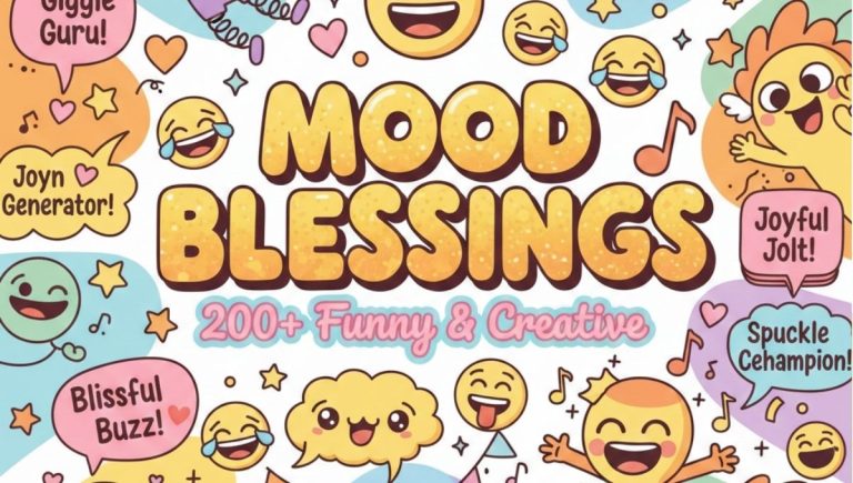 200+ Funny & Creative Mood Blessings
