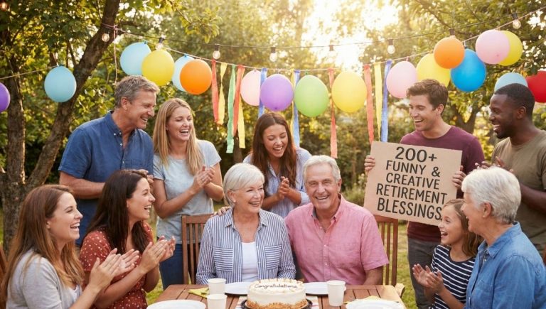 200+ Funny & Creative Retirement Blessings