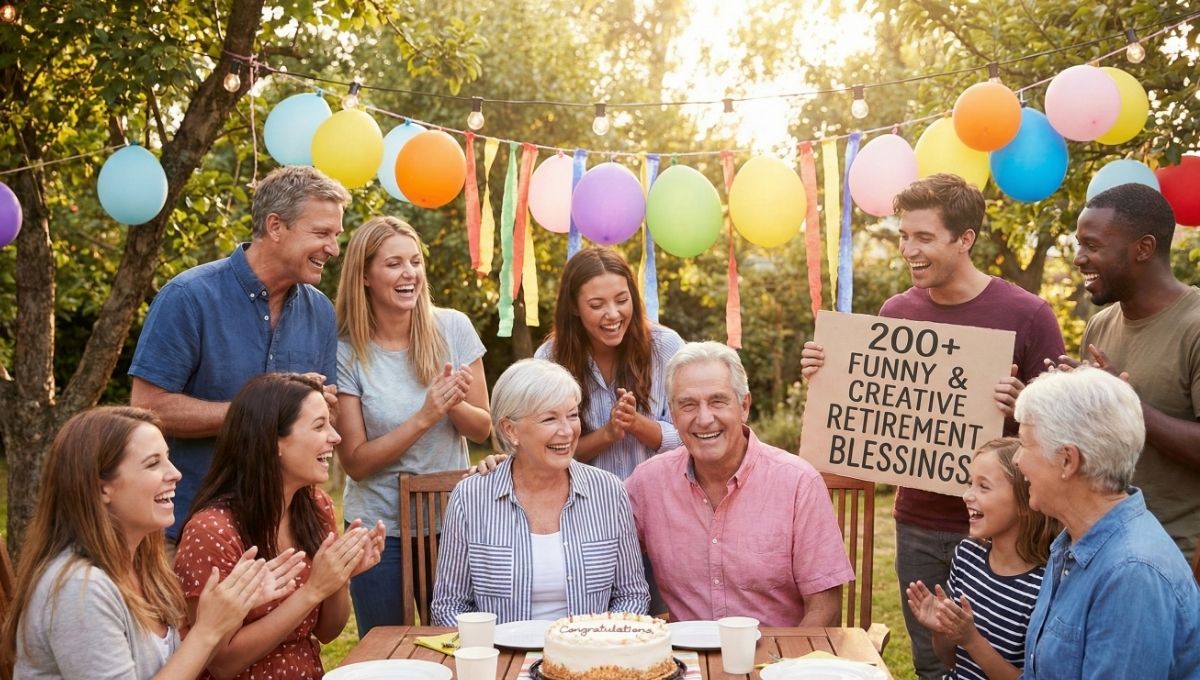 200+ Funny & Creative Retirement Blessings