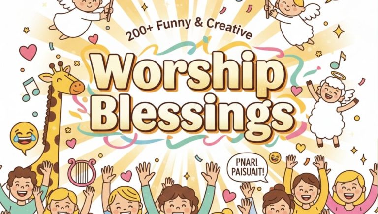 200+ Funny & Creative Worship Blessings
