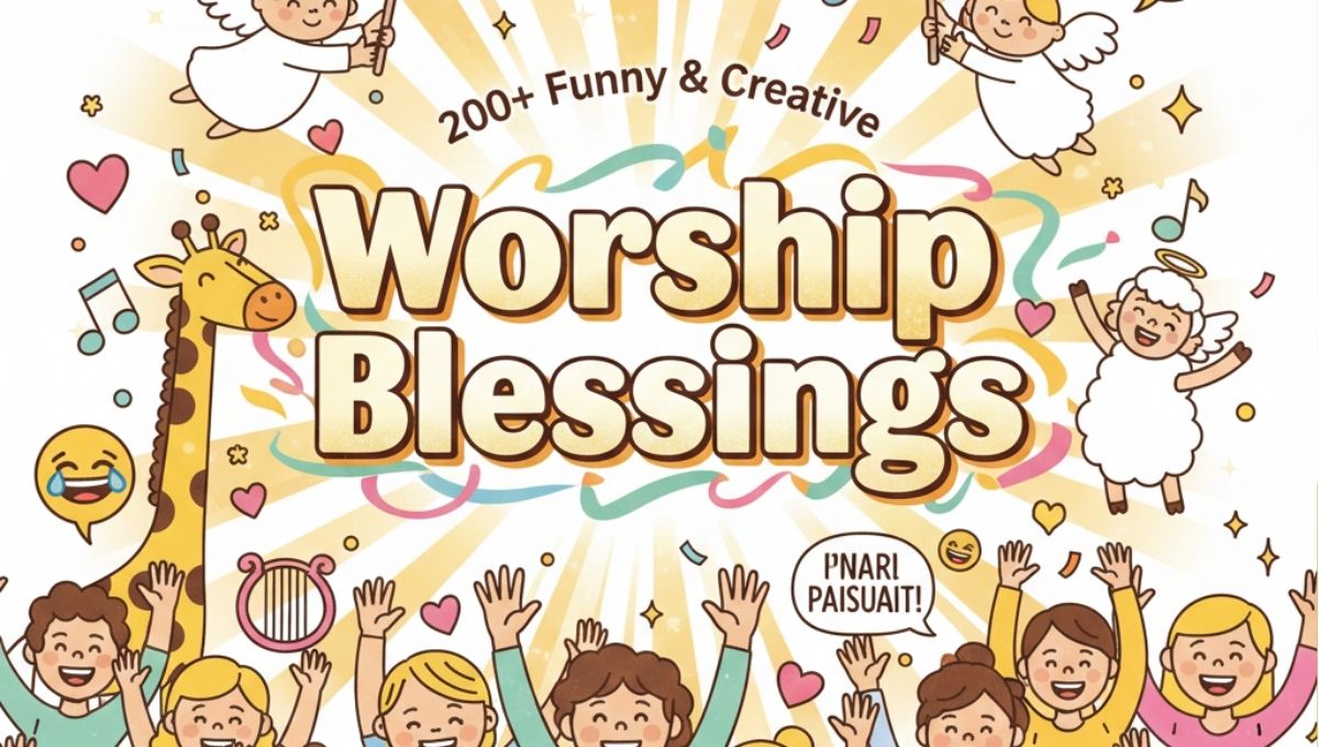 200+ Funny & Creative Worship Blessings