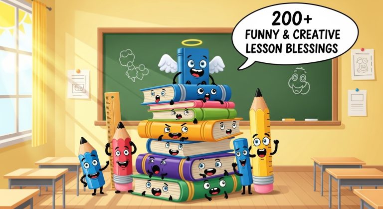 200+ Funny & Creative Lesson Blessings
