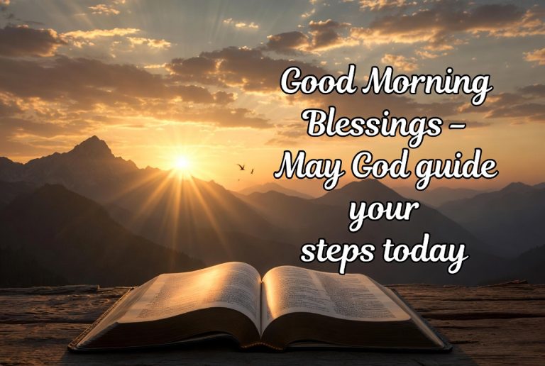 Bible Verse Good Morning Blessings